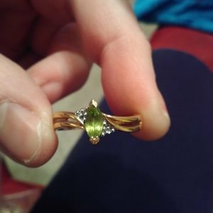 Peridot ring